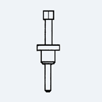 Faston circuit pins