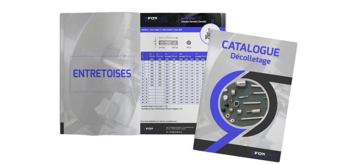 Catalogue pièce décolletage Fondex